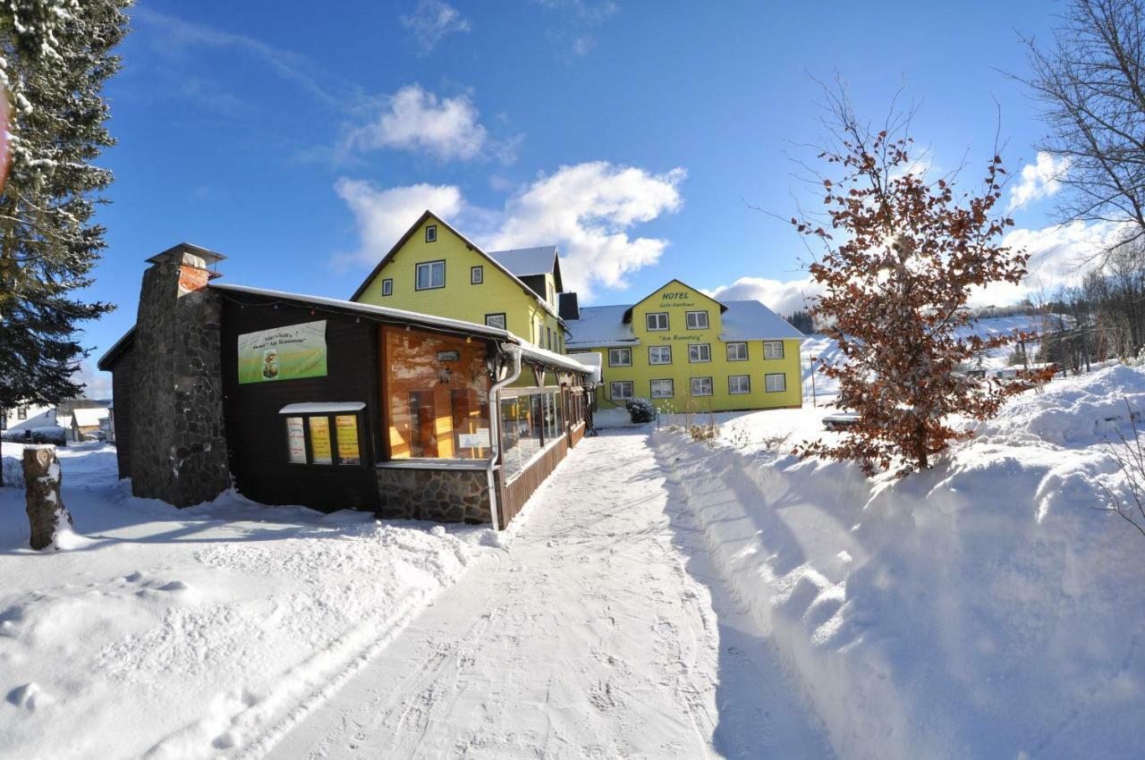 Marschalls Hotel Am Rennsteig Neuhaus am Rennweg Eksteriør billede